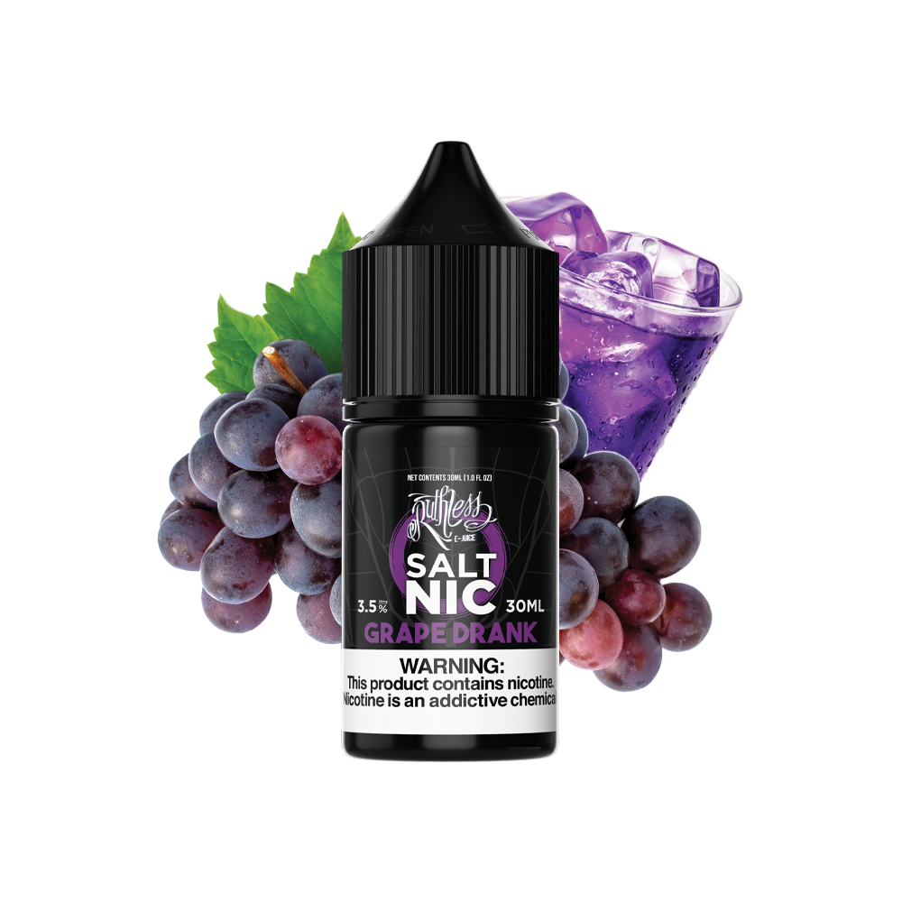 Ruthless - Salt Nic - Grape Drank - 50mg/30ml