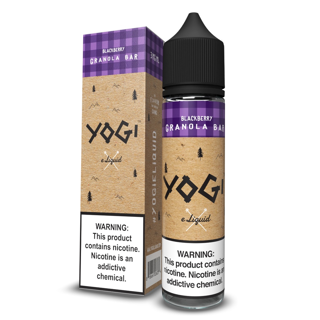 Yogi - Blackberry - Granola Bar - E-Liquid - 3mg/60ml