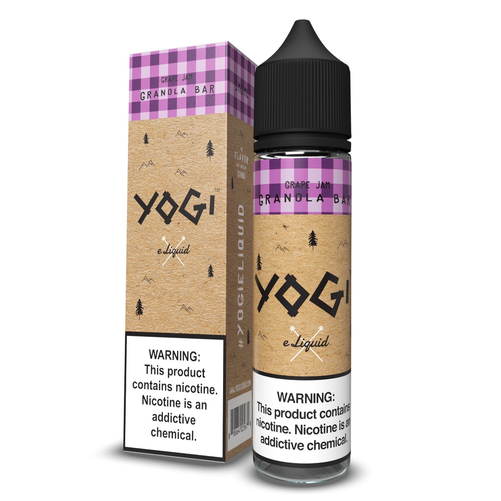 Yogi - Grape Jam - Granola Bar - E-Liquid - 3mg/60ml