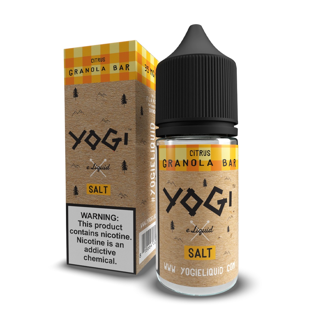 Yogi - Citrus - Granola Bar - E-Liquid Salt - 35mg/30ml