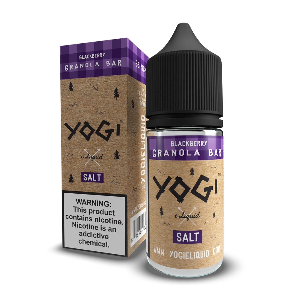 Yogi - Blackberry - Granola Bar - E-Liquid Salt - 35mg/30ml