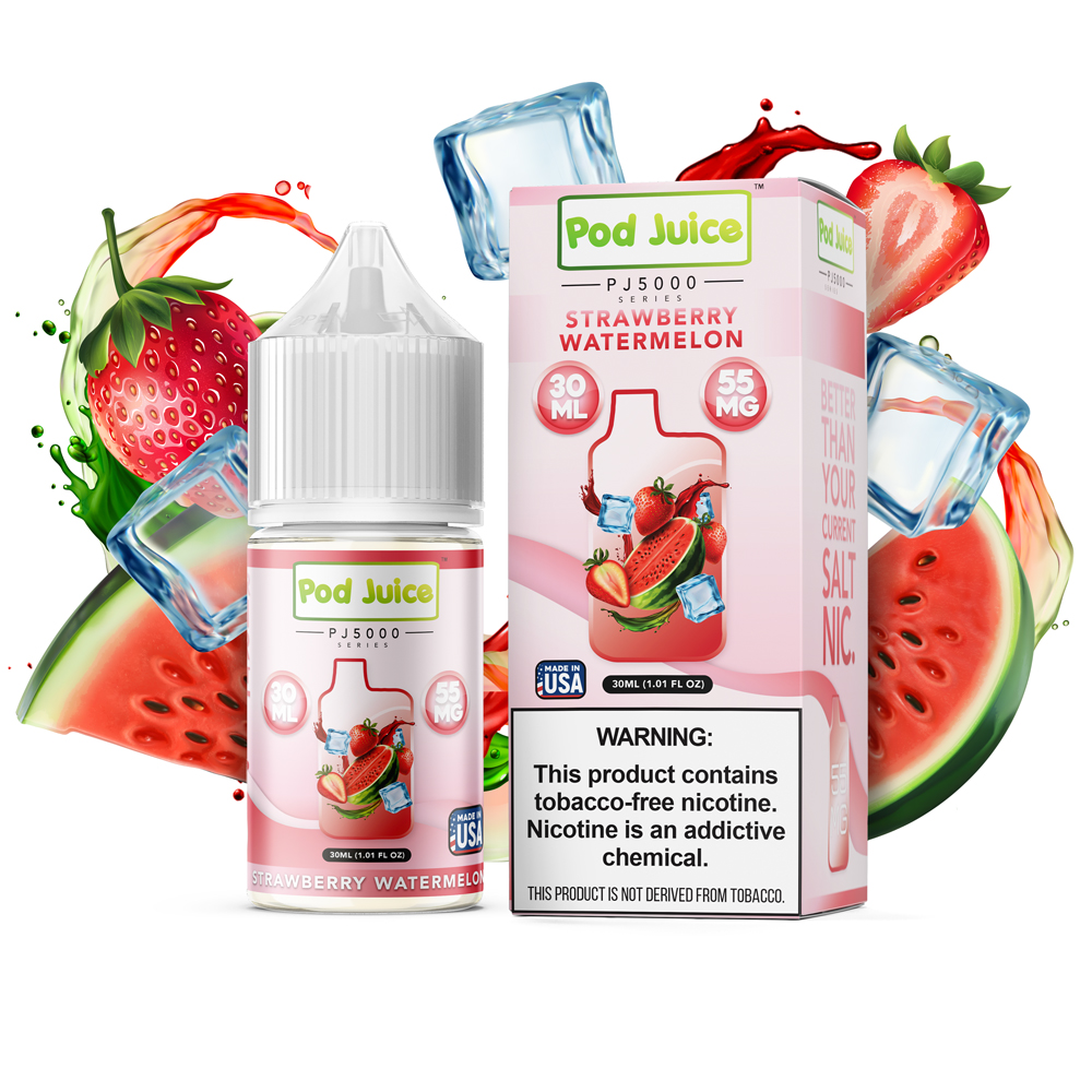 Pod Juice - PJ5000 Series - Strawberry Watermelon - 35mg/30ml