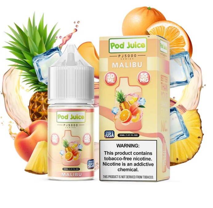 Pod Juice - PJ5000 Series - Malibu - 55mg/30ml