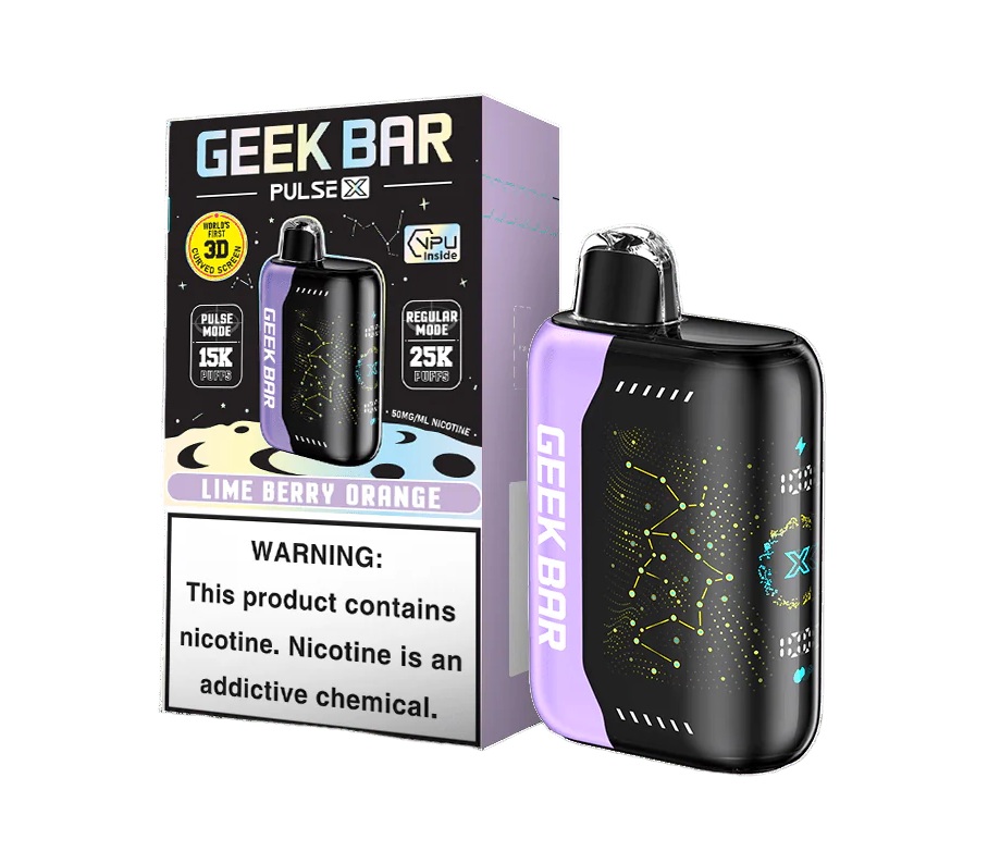 Geek Bar - Pulse X - Lime Berry Orange