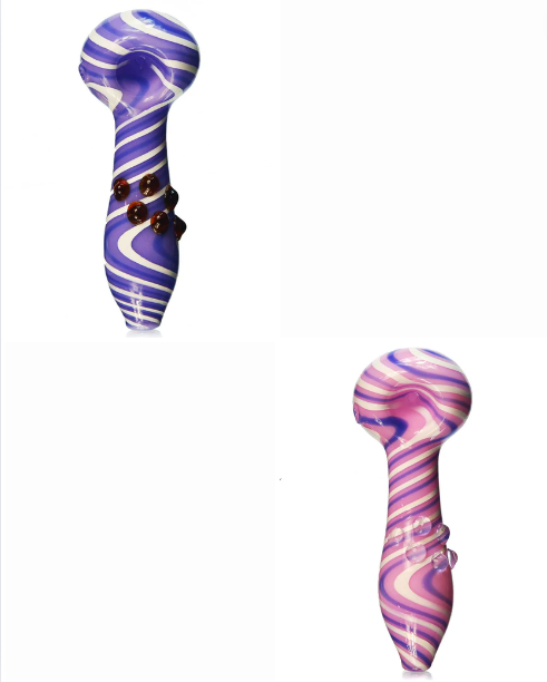 4"- Heavy Hand pipes - Assorted designs