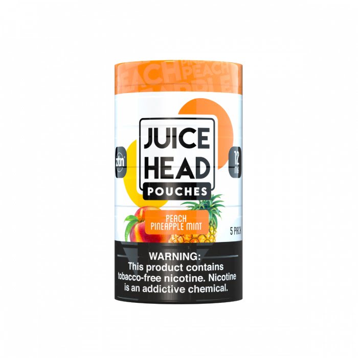 Juice Head - Pouches - 12mg - Peach Pineapple Mint