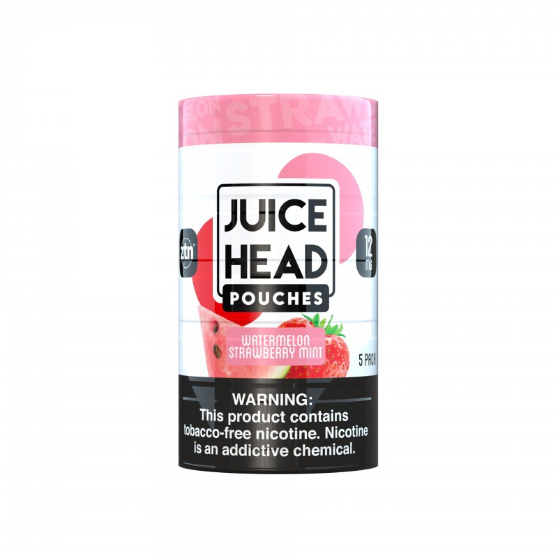 Juice Head - Pouches - 12mg - Watermelon Strawberry Mint