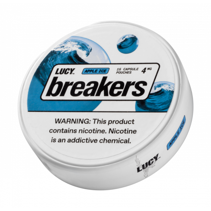 Lucy Breakers - Nicotine Pouches - 4mg - Apple Ice 