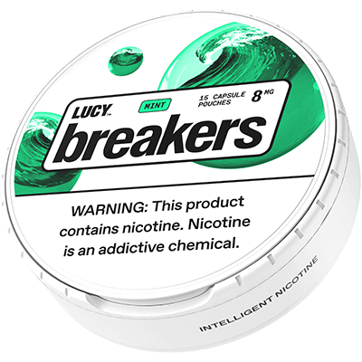 Lucy Breakers - Nicotine Pouches - 8mg - Mint