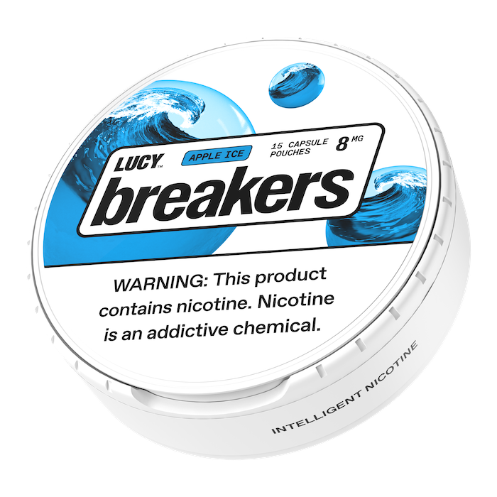 Lucy Breakers - Nicotine Pouches - 8mg - Apple Ice 