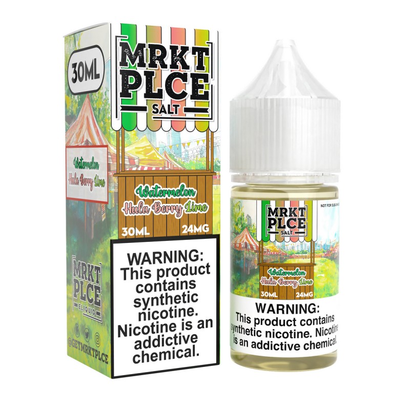 MRKT PLCE - Salt - Watermelon Hula Berry Lime - 48mg/30ml