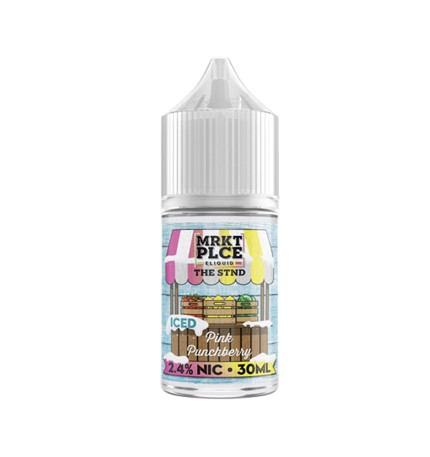 MRKT PLCE - THE STND - Salt - Iced Pink Punch Berry - 24mg/30ml