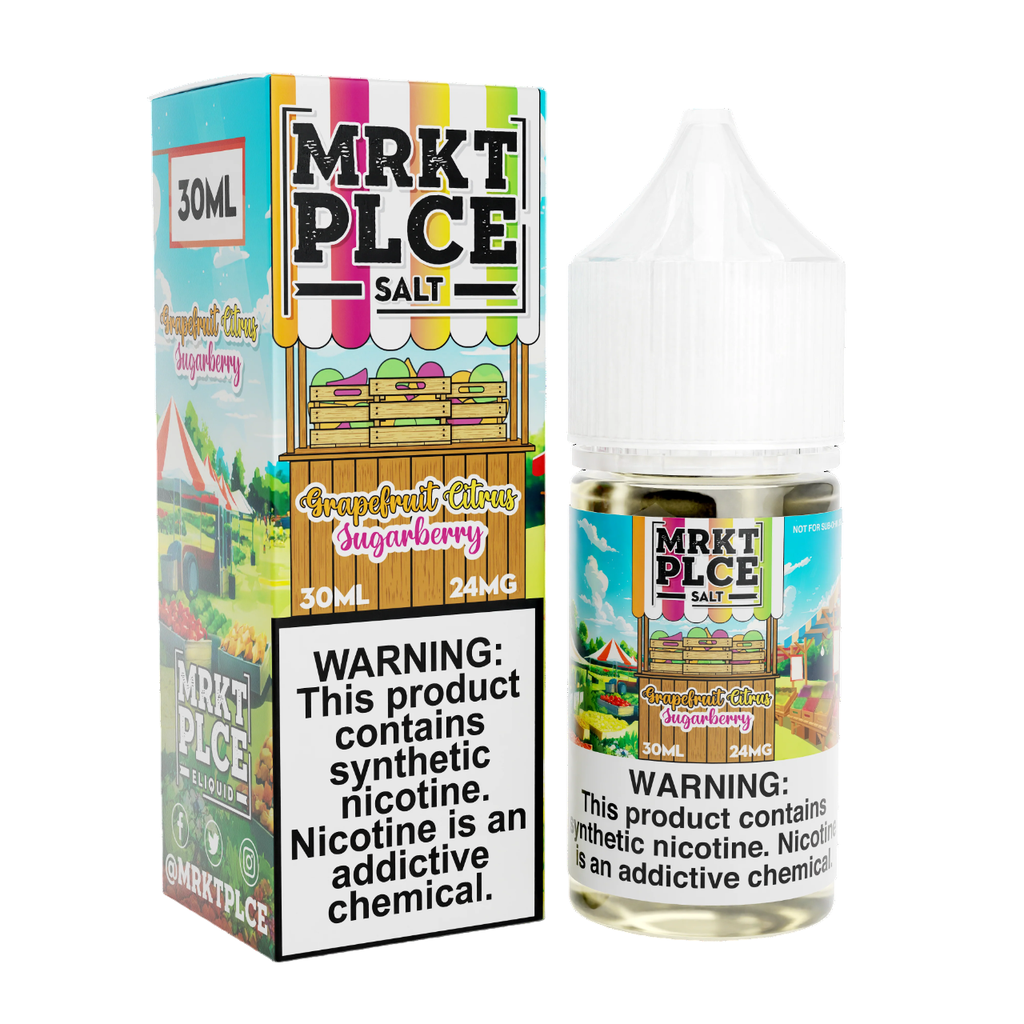 MRKT PLCE - Salt - Grapefruit Citrus Sugarberry - 48mg/30ml