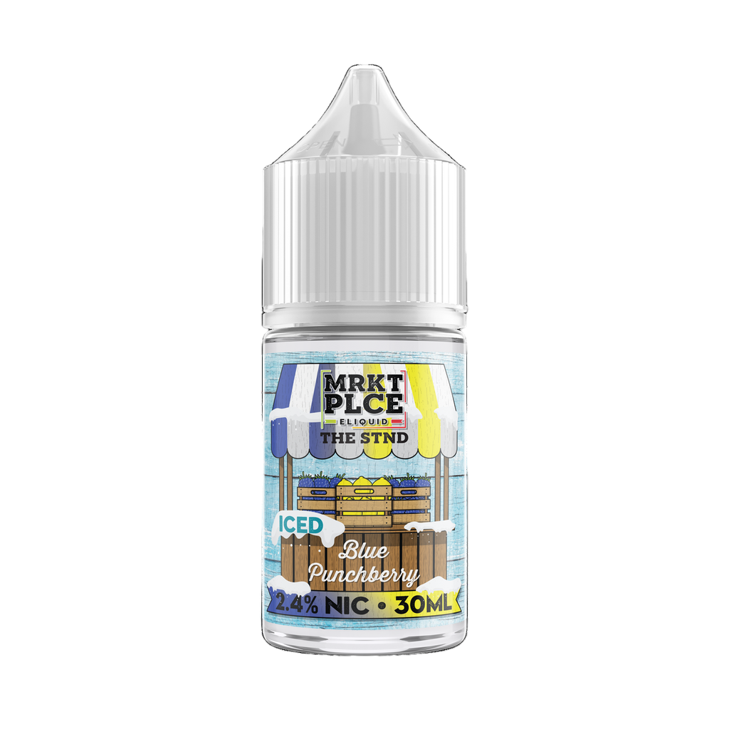 MRKT PLCE - THE STND - Salt - Iced Blue Punch Berry - 48mg/30ml