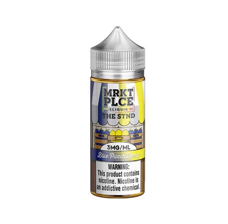 MRKT PLCE - THE STND - E-Liquid - Blue Punch Berry - 3mg/100ml