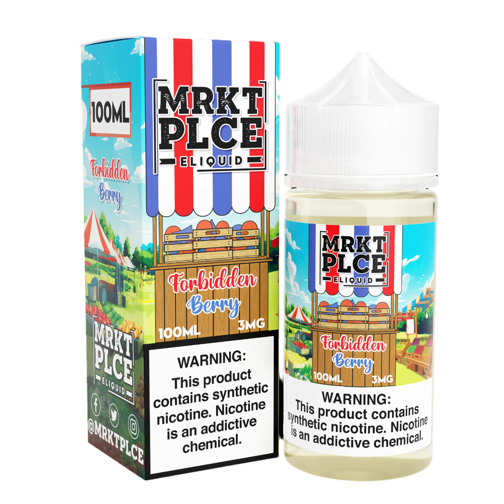 MRKT PLCE - E-Liquid - Forbidden Berry - 6mg/100ml