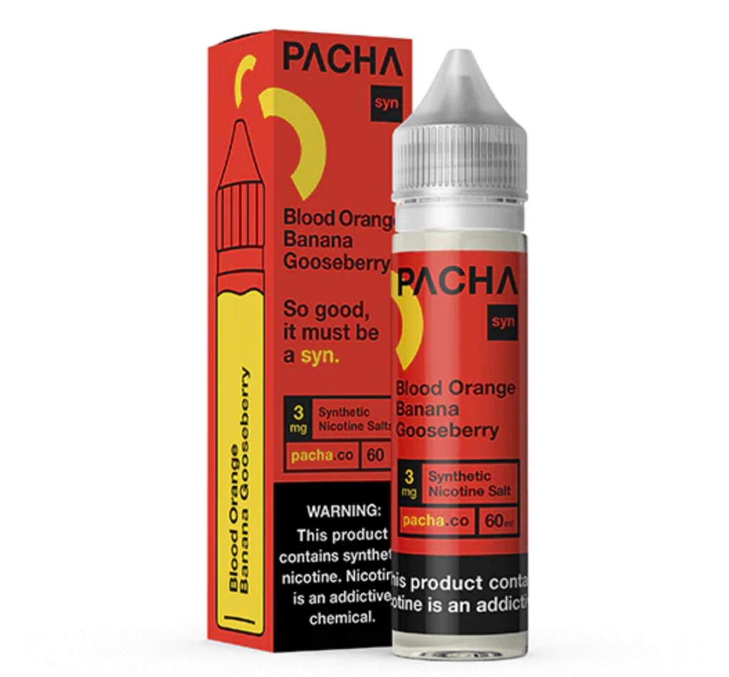 Pacha - Blood Orange Banana Gooseberry - 6mg