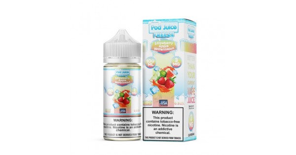 Pod Juice - Freeze - Strawberry Apple Watermelon - 12mg/100ml