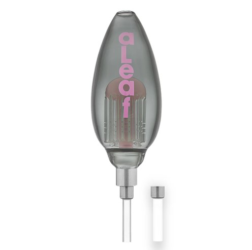 aLeaf - Platinum Series - Colored Bulb with Tree Perc - Smoke/Pink