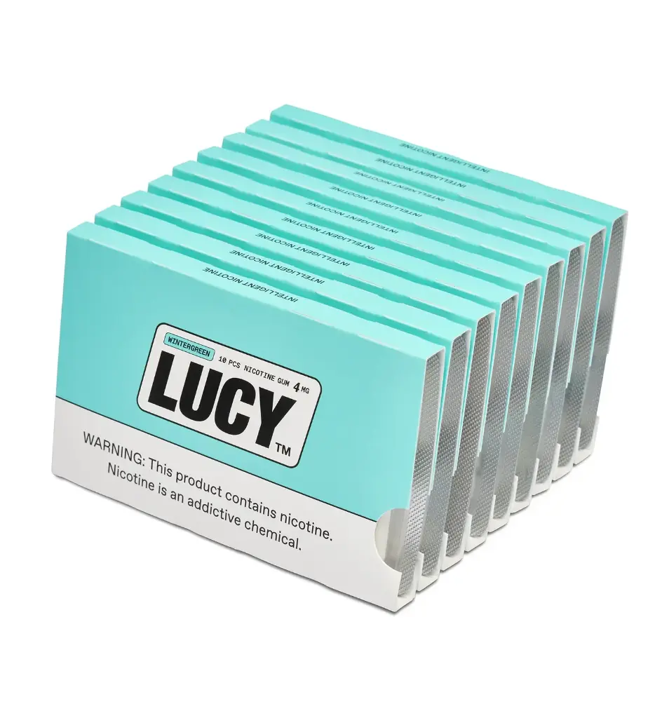 Lucy - Nicotine Gum - Winter Green - 4mg