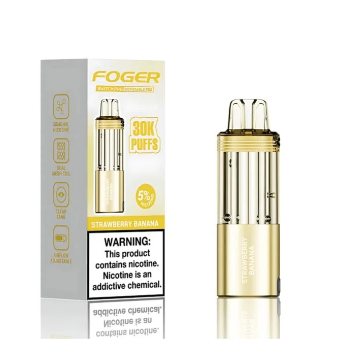 Foger - Strawberry Banana - Disposable Pod - 5pk