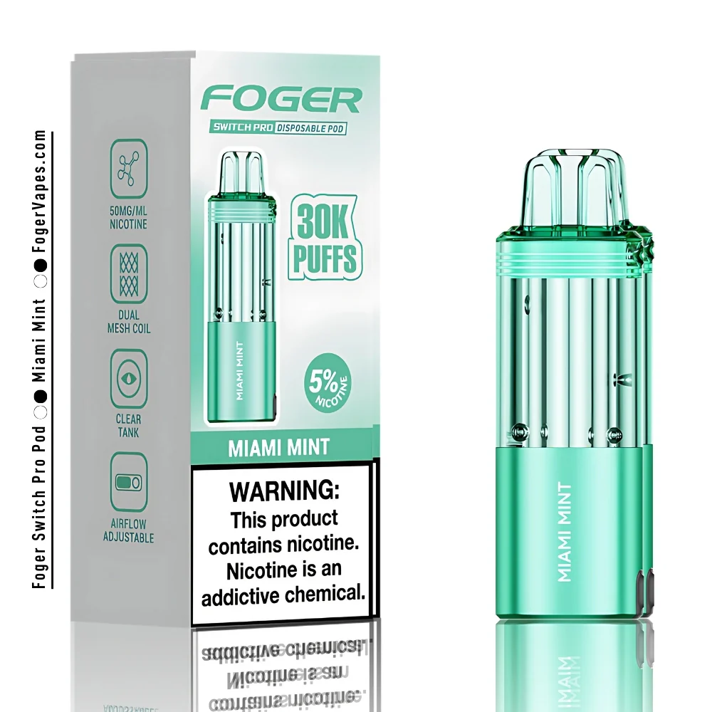 Foger - Miami Mint - Disposable Pod - 5pk