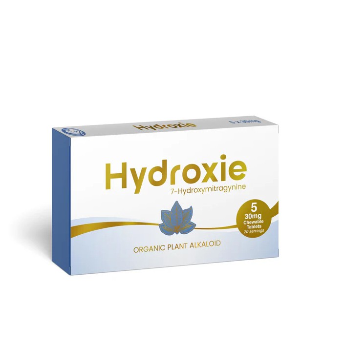 Hydroxie - 7-OH - Organic Plant Alkaloid - 30 mg - 20 Pack - 5 Chewable Tablets