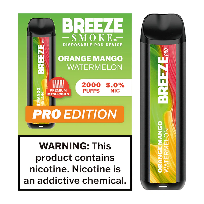 Breeze Pro Edition - Orange Mango - 2k Puffs