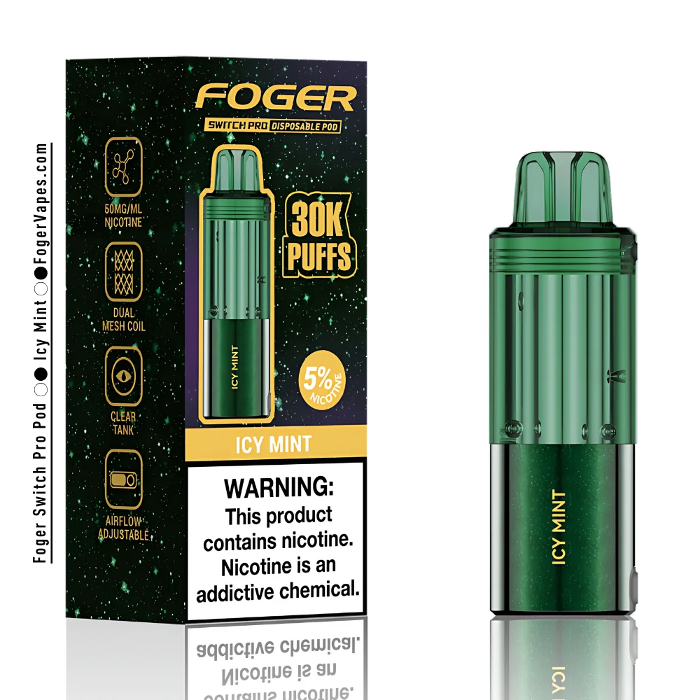 Foger - Icy Mint - Disposable Pod - 5pk