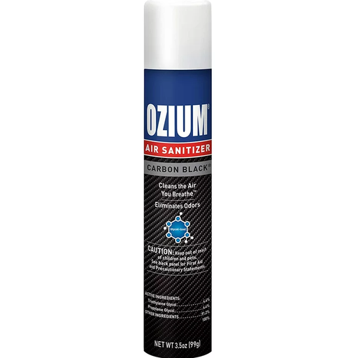 Ozium - Air Sanitizer - Carbon Black - 3.5 OZ - 4 Pieces