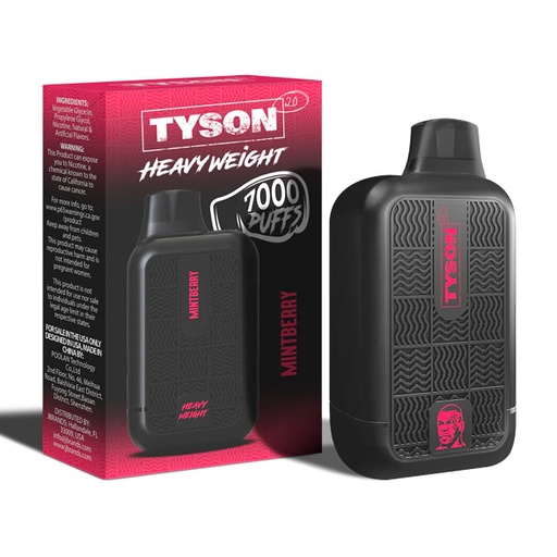 Tyson 2.0 Heavy Weight - Mintberry - 7000 Puffs