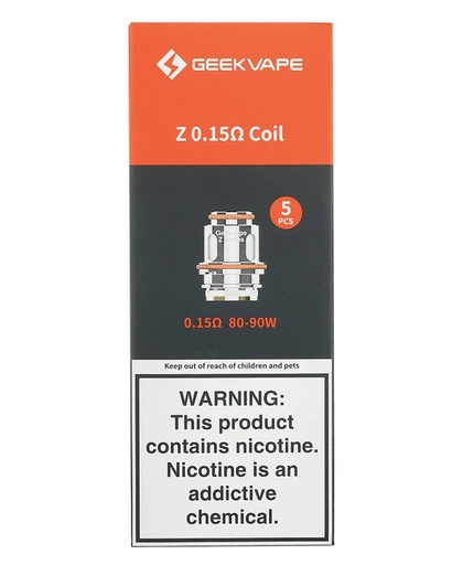 Geekvape - Z 0.15Ω Coil - 80-90W - 5PCS