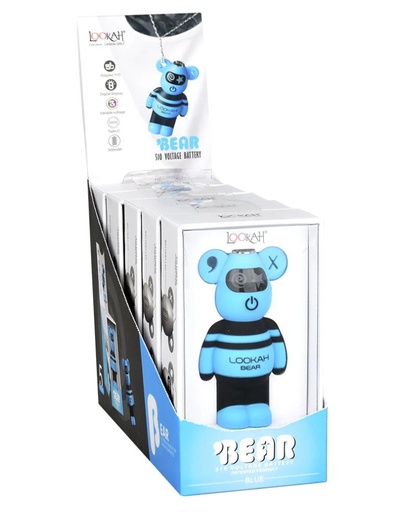Lookah - Bear - 510 Voltage Battery - Blue