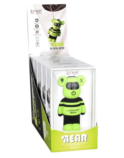 Lookah - Bear - 510 Voltage Battery - Green