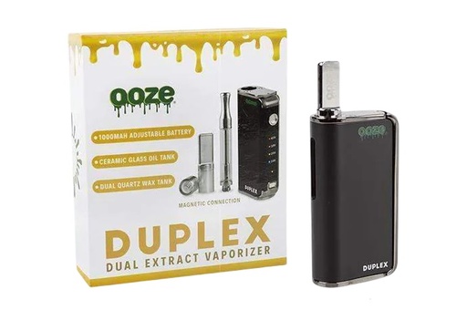 Ooze - Duplex - Dual Extract Vaporizer Kit - Black