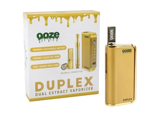 Ooze - Duplex - Dual Extract Vaporizer Kit - Gold