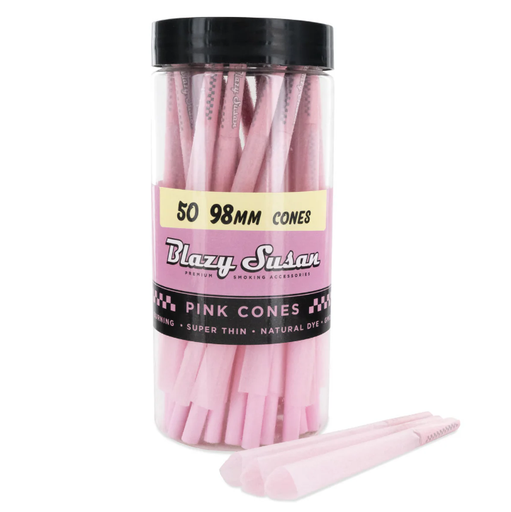 Blazy Susan - Pink Cones - 98MM - 50CT 