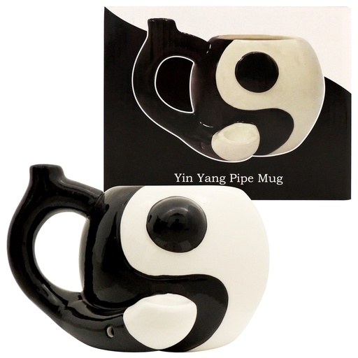 Ceramic - Yin Yang Pipe Mug