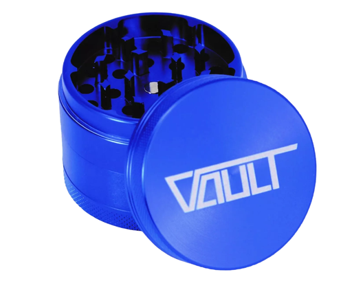 VAULT - 4pc Aluminum Grinder - 50mm - Blue