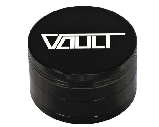 VAULT - 4pc Aluminum Grinder - 75mm - Black