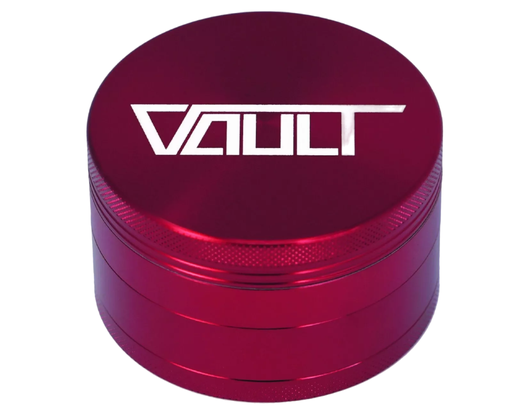 VAULT - 4pc Aluminum Grinder - 75mm - Red