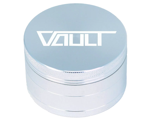 VAULT - 4pc Aluminum Grinder - 75mm - Silver