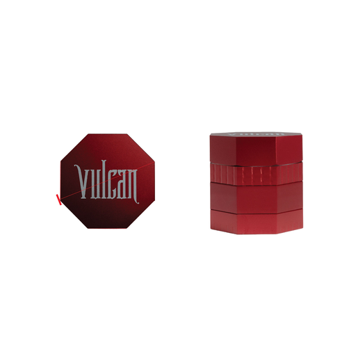 Vulcan Grinder 4pc - 46mm - Red