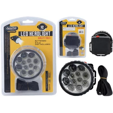 Family Maid - LED - 9 Head Flashlight