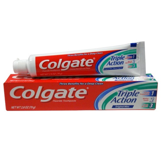 Colgate - Triple Action Toothpaste - Original Mint 