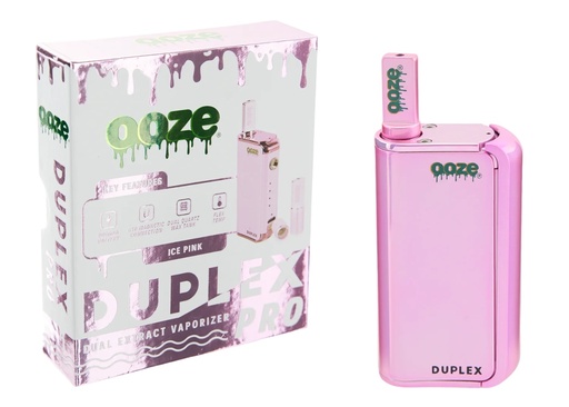 Ooze - Duplex - Dual Extract Vaporizer Pro - Ice Pink