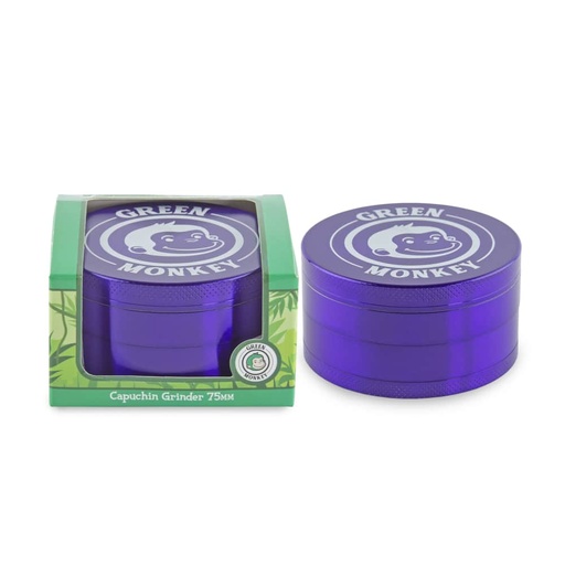 Green Monkey - Capuchin Grinder - Purple - 75mm/4 pc