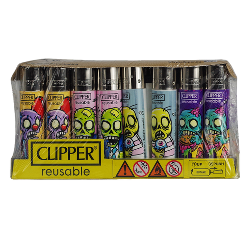 Clipper Reusable - Assorted Zombie Invasion Designs