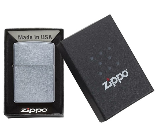 Zippo Lighter - Regular Street Chrome