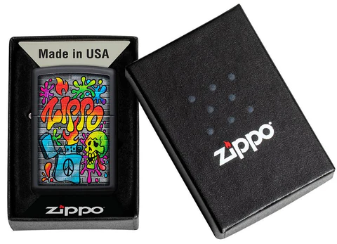 Zippo Lighter - Zippo Street Art Design